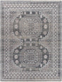 Surya Almeria Alm-2300 Charcoal, Medium Gray, Beige, Pale Blue Rugs.