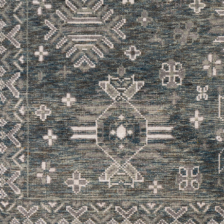 Surya Almeria Alm-2303 Sage, Dark Green, Medium Gray, Charcoal Rugs.
