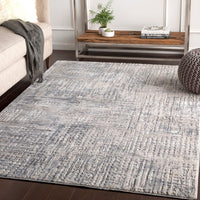 Surya Alpine Alp-2305 Light Gray, Medium Gray, Charcoal Area Rug