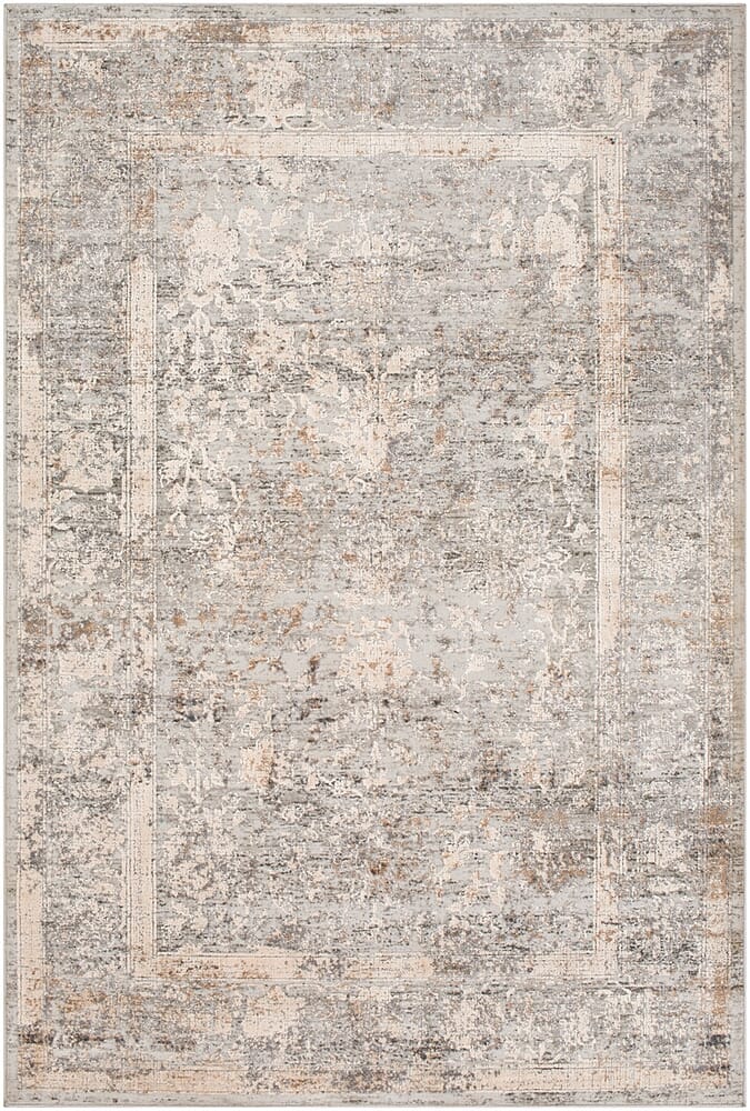 Surya Alpine Alp-2307 Light Gray, Ivory, Camel Vintage / Distressed Area Rug