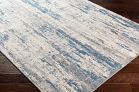 Surya Alpine Alp-2309 Denim, Charcoal, Medium Gray, White Area Rug