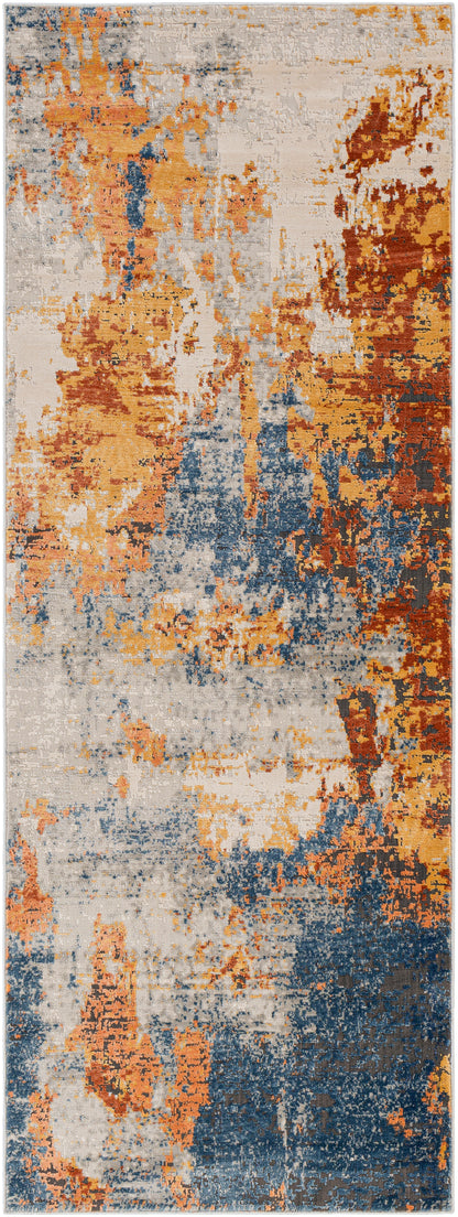 Surya Alpine Alp-2316 Peach, Blue Area Rug