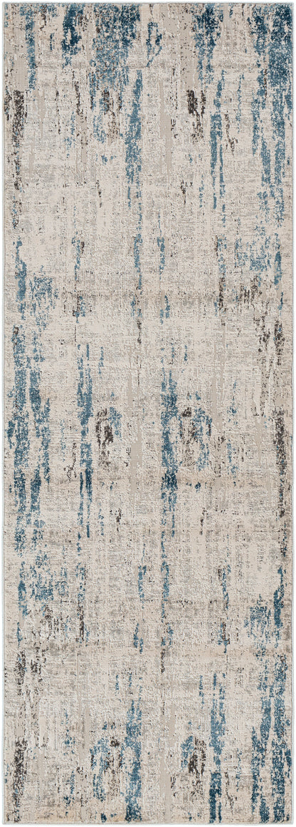 Surya Alpine Alp-2317 Blue, Off-White Area Rug