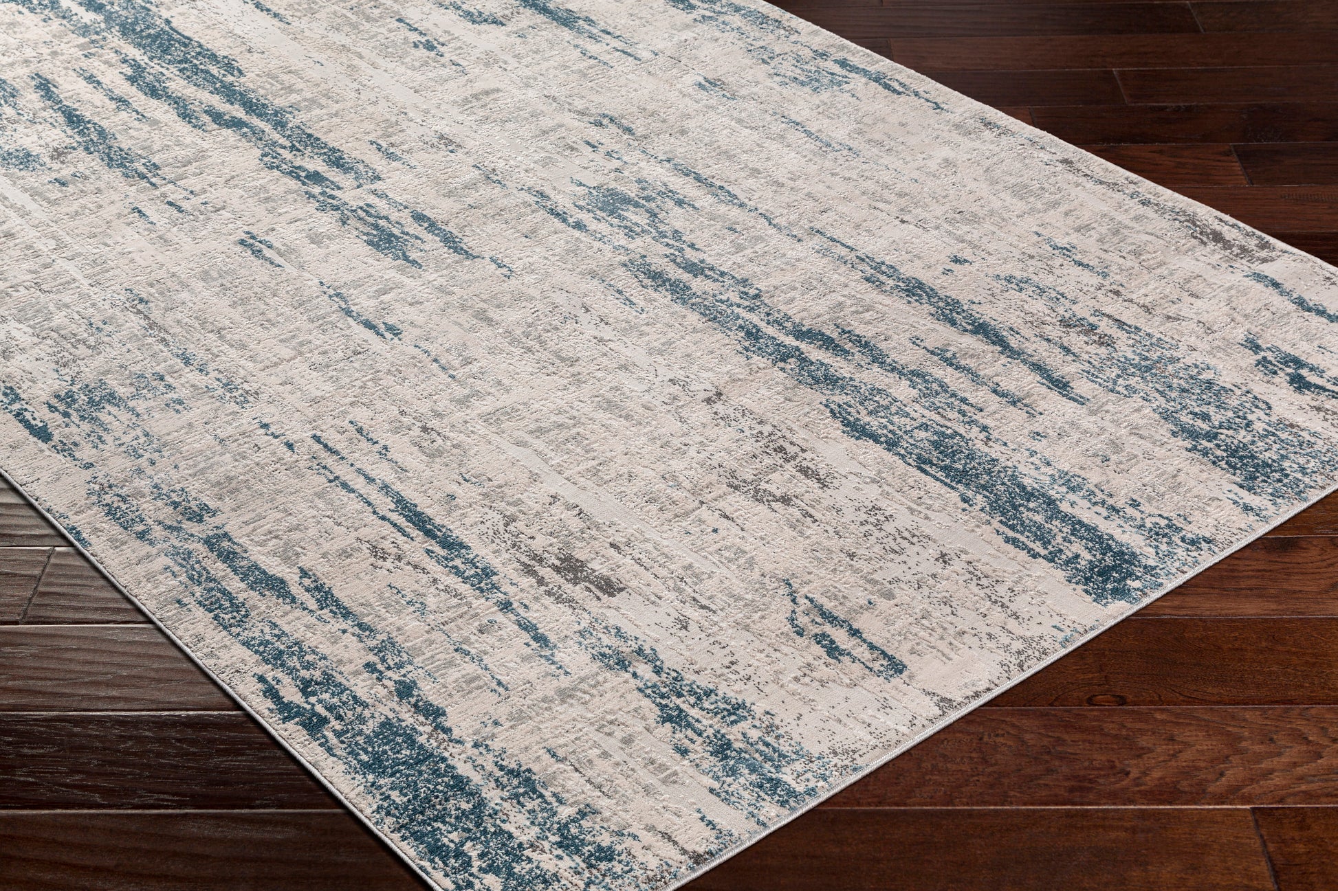 Surya Alpine Alp-2317 Blue, Off-White Area Rug