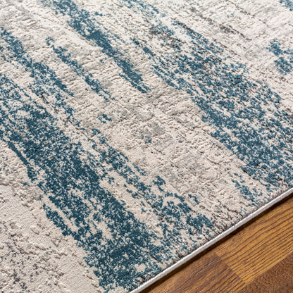 Surya Alpine Alp-2317 Blue, Off-White Area Rug