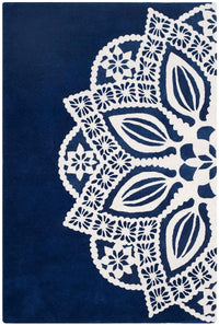 Safavieh Allure Alr122A Navy / Ivory Area Rug