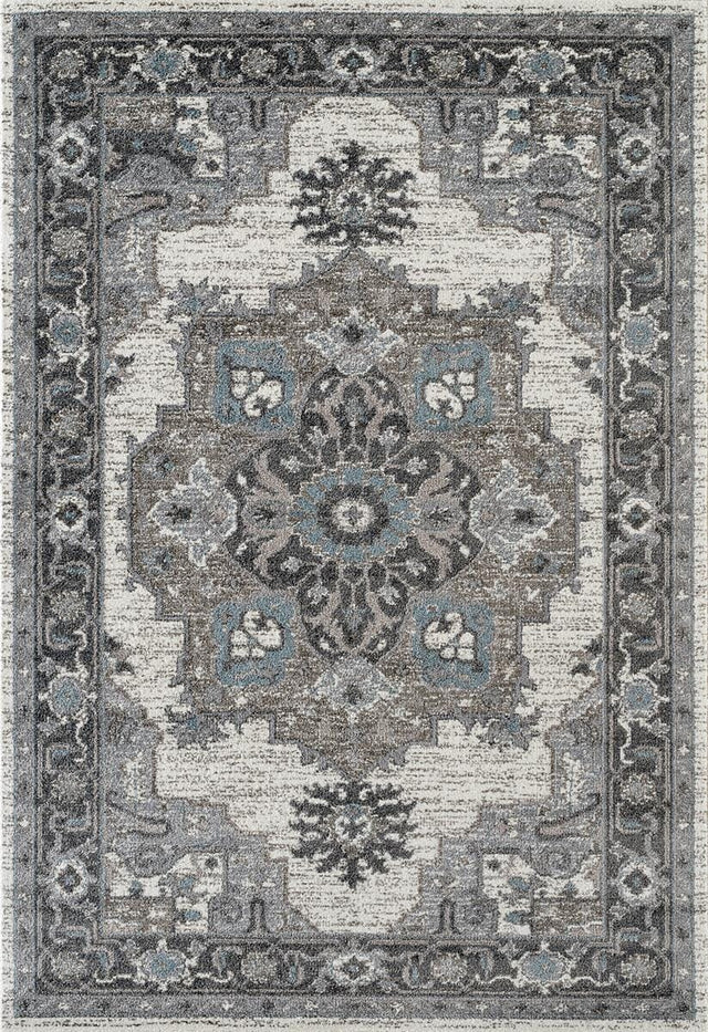 Amer Alexandria Alx-51 Light Gray Rugs.