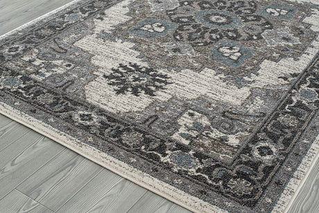 Amer Alexandria Alx-51 Light Gray Rugs.