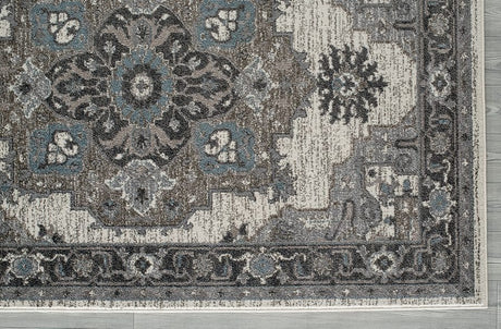 Amer Alexandria Alx-51 Light Gray Rugs.