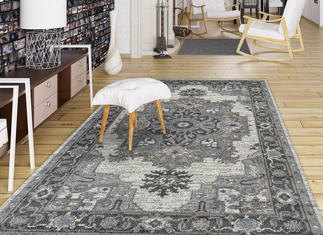 Amer Alexandria Alx-51 Light Gray Rugs.