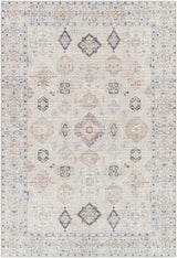 Surya Alanya Aly-2302 Burnt Orange, Dark Blue, Denim, Grass Green Rugs.