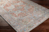 Surya Alanya Aly-2305 Dark Brown, Burnt Orange, Denim, Dark Blue Rugs.