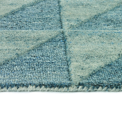 Kaleen Alzada Alz02-17 Blue Geometric Area Rug