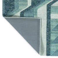 Kaleen Alzada Alz02-17 Blue Geometric Area Rug