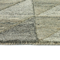 Kaleen Alzada Alz02-49 Brown Geometric Area Rug