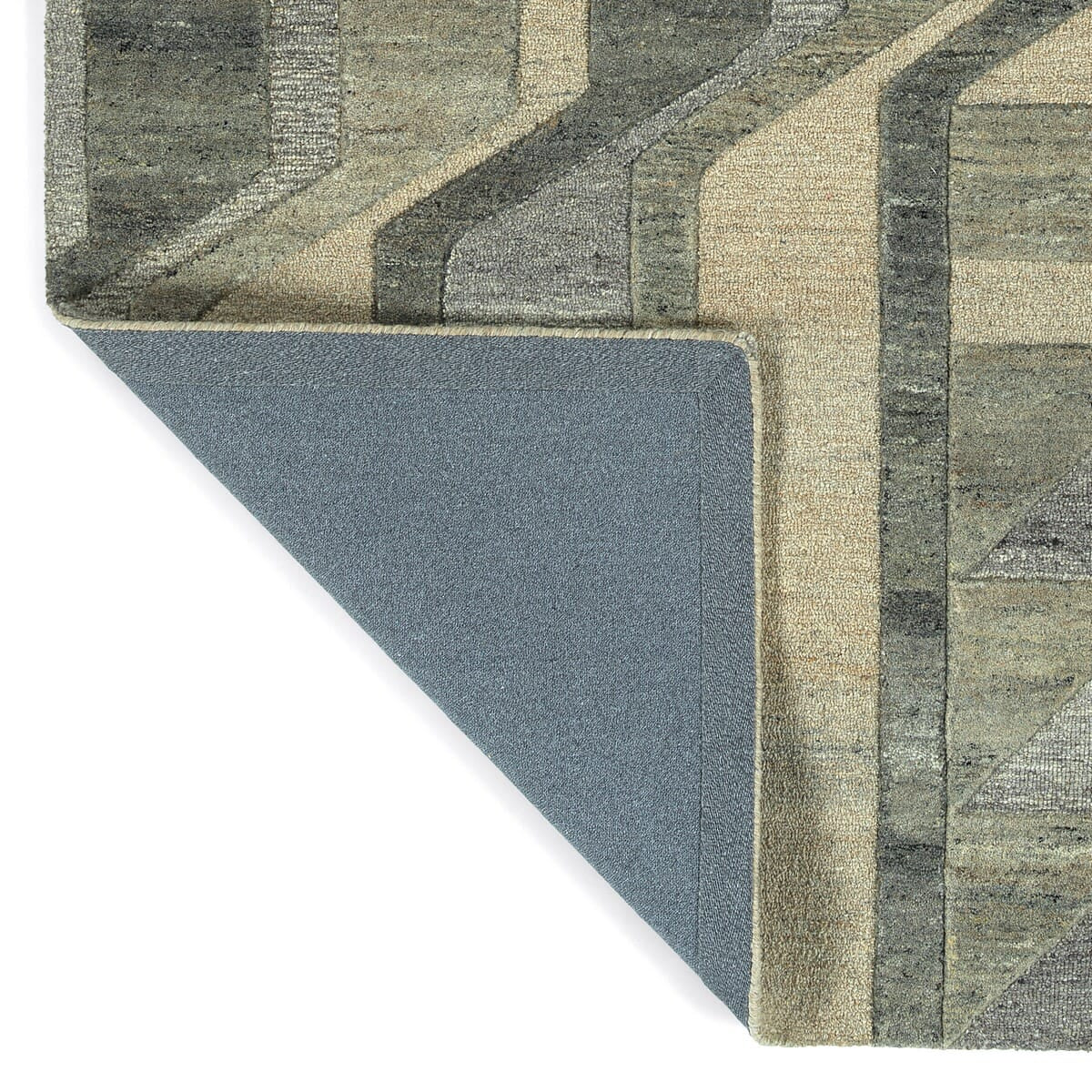 Kaleen Alzada Alz02-49 Brown Geometric Area Rug