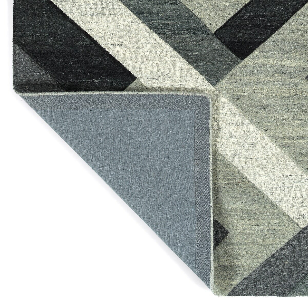 Kaleen Alzada Alz03-38 Charcoal Geometric Area Rug