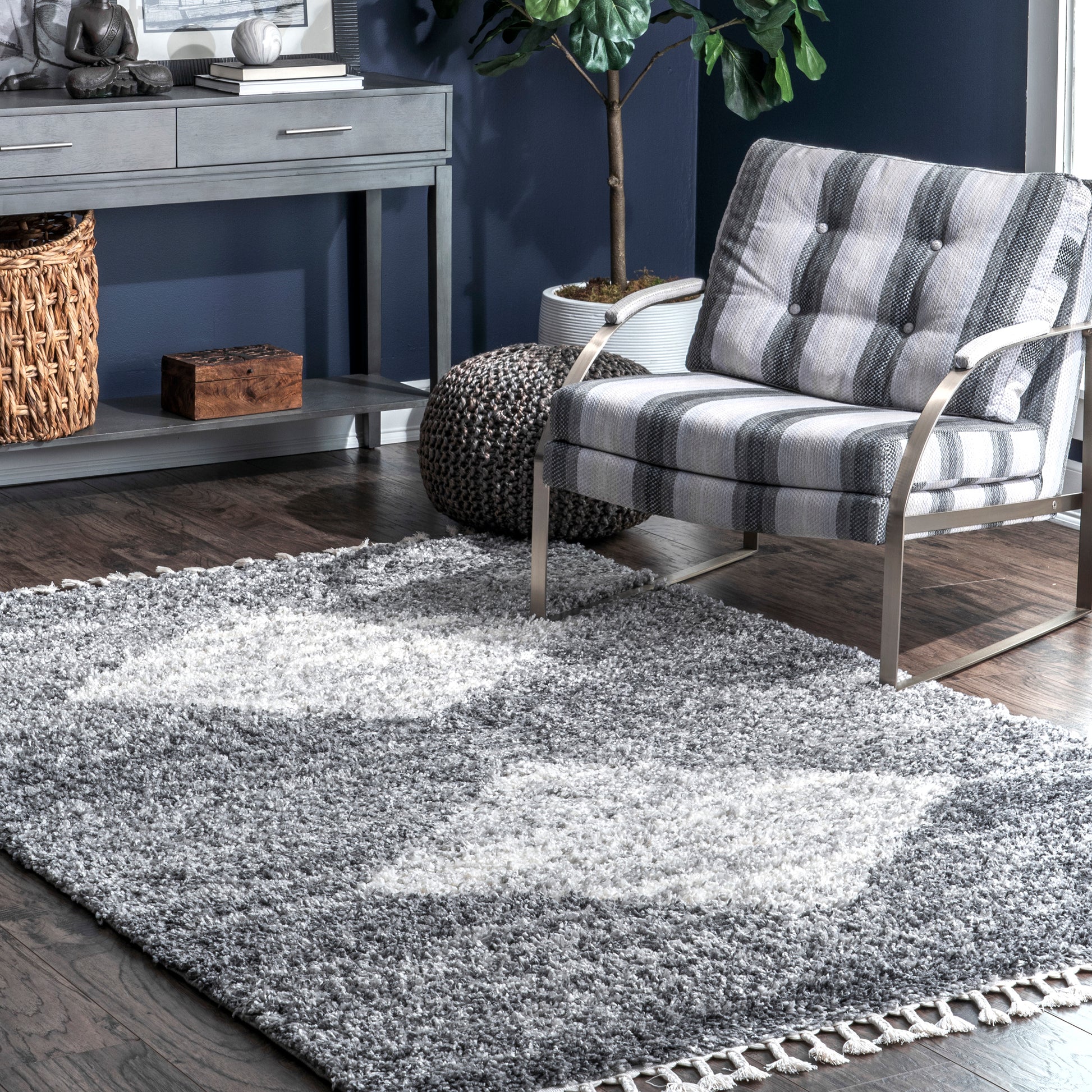 Nuloom Palmer Simply Npa2290A Dark Gray Area Rug