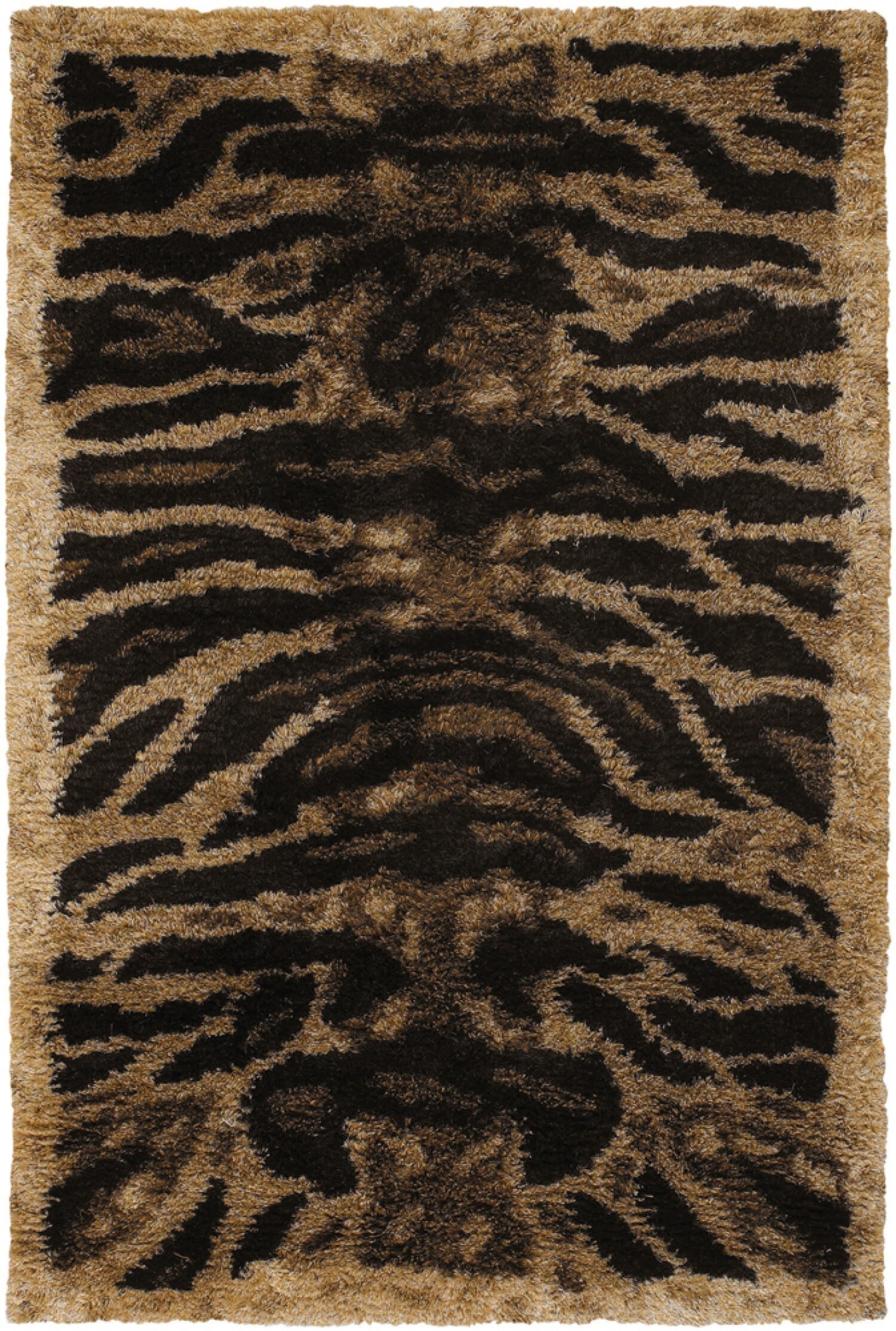 Chandra Amazon ama-5603 Brown Animal Prints /Images Area Rug