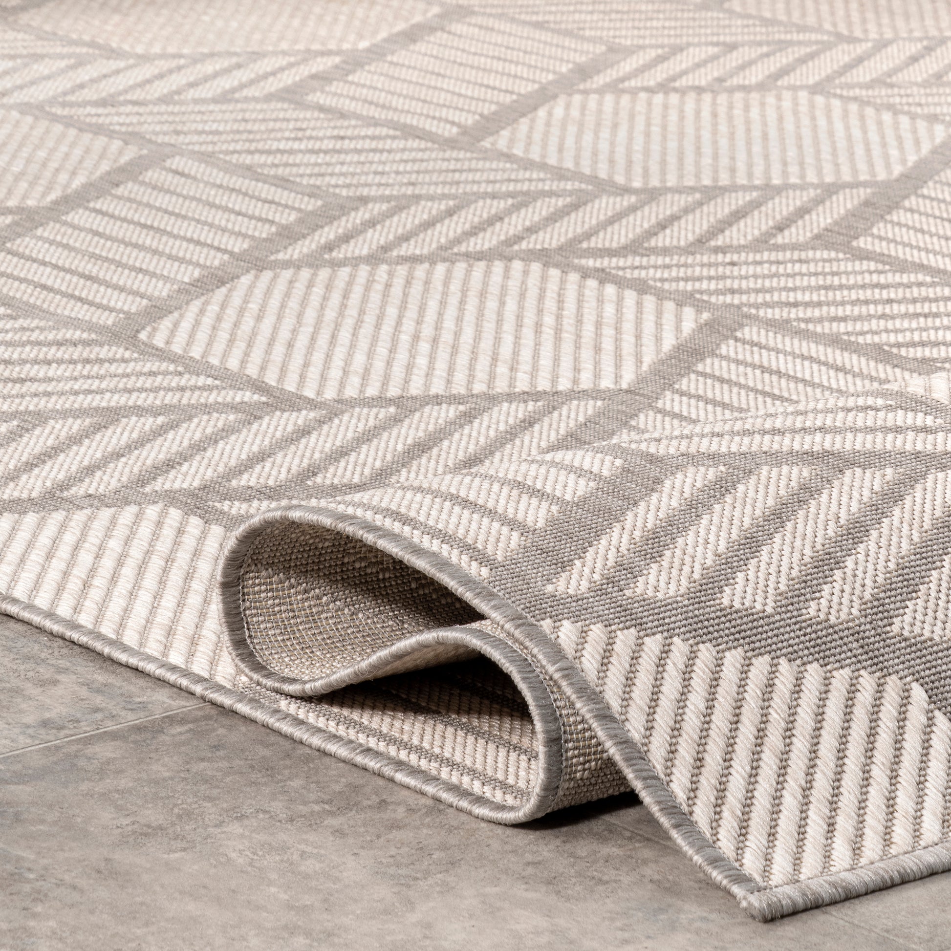 Nuloom Milania Lattice Nmi1796B Gray Area Rug