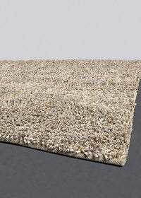 Chandra Ambiance Amb4275 Beige / Black Shag Area Rug