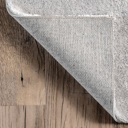 AreaRugs.com Wavaj Nwa1135E Light Gray Area Rug