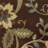 Oriental Weavers Sphinx Amelia 2260b Brown / Ivory Floral / Country Area Rug