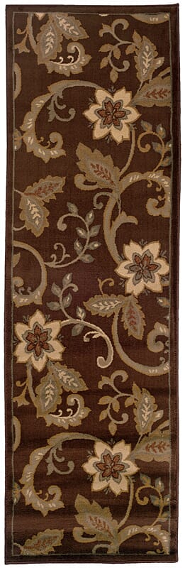 Oriental Weavers Sphinx Amelia 2260b Brown / Ivory Floral / Country Area Rug