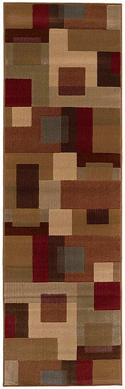 Oriental Weavers Sphinx Amelia 2261y Red / Tan Geometric Area Rug