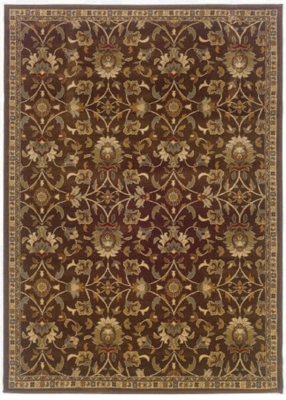 Oriental Weavers Sphinx Amelia 2331k Brown / Beige Area Rug