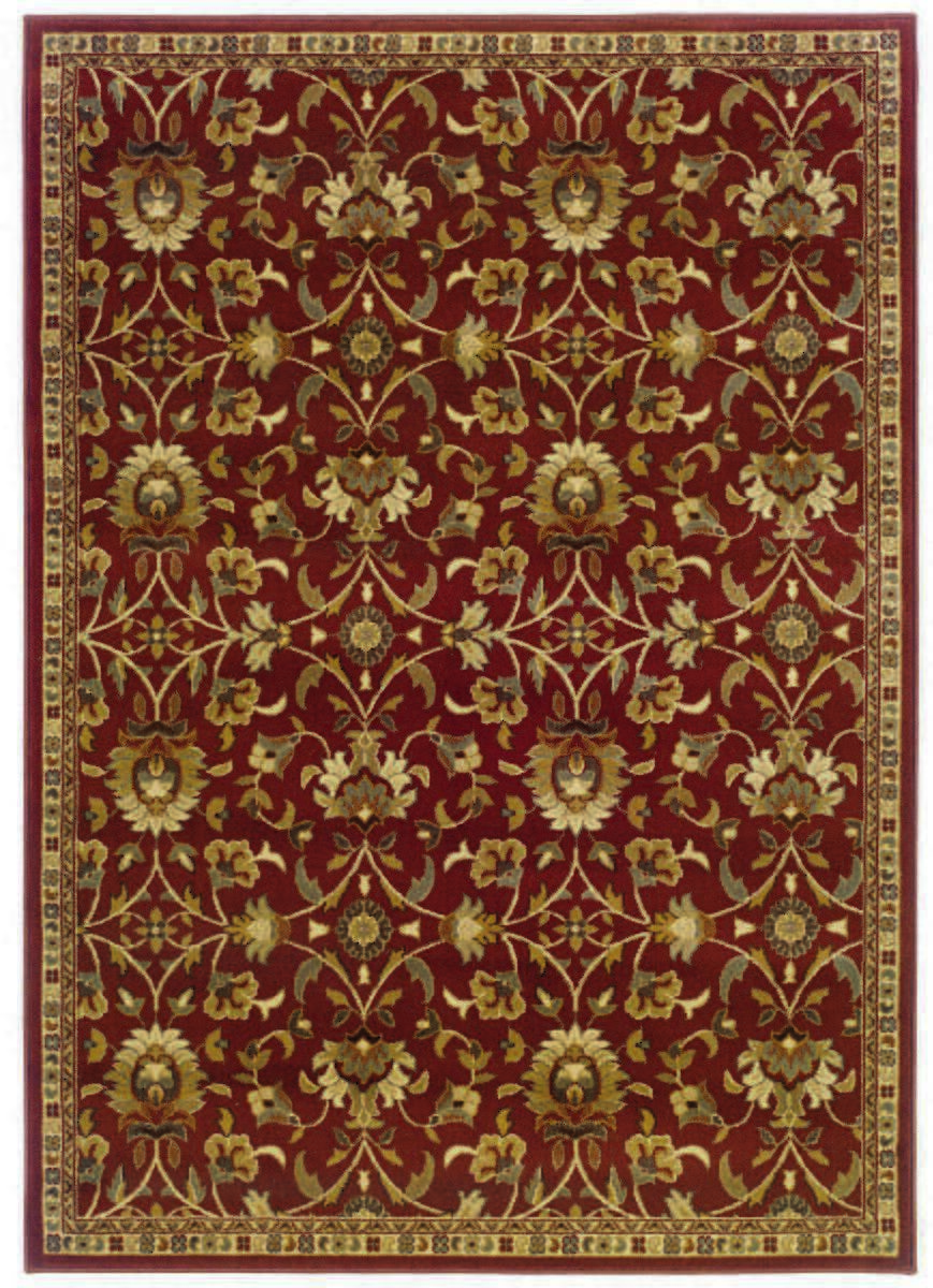 Oriental Weavers Sphinx Amelia 2331r Red / Ivory Area Rug