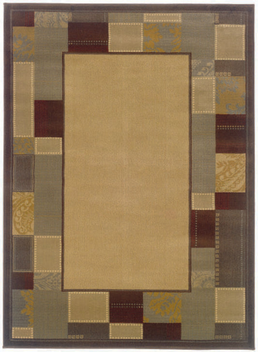 Oriental Weavers Sphinx Amelia 6993y Beige / Brown Geometric Area Rug