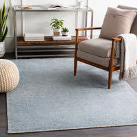 Surya Amalfi Amf-2302 Denim, Cream Solid Color Area Rug