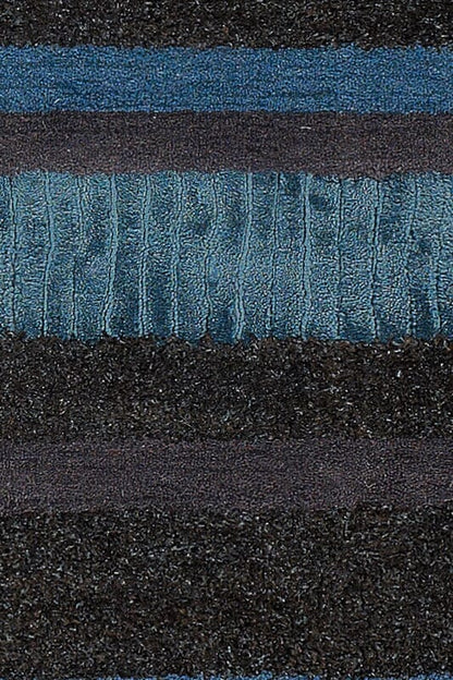Chandra Amigo Ami30502 Blue Striped Area Rug