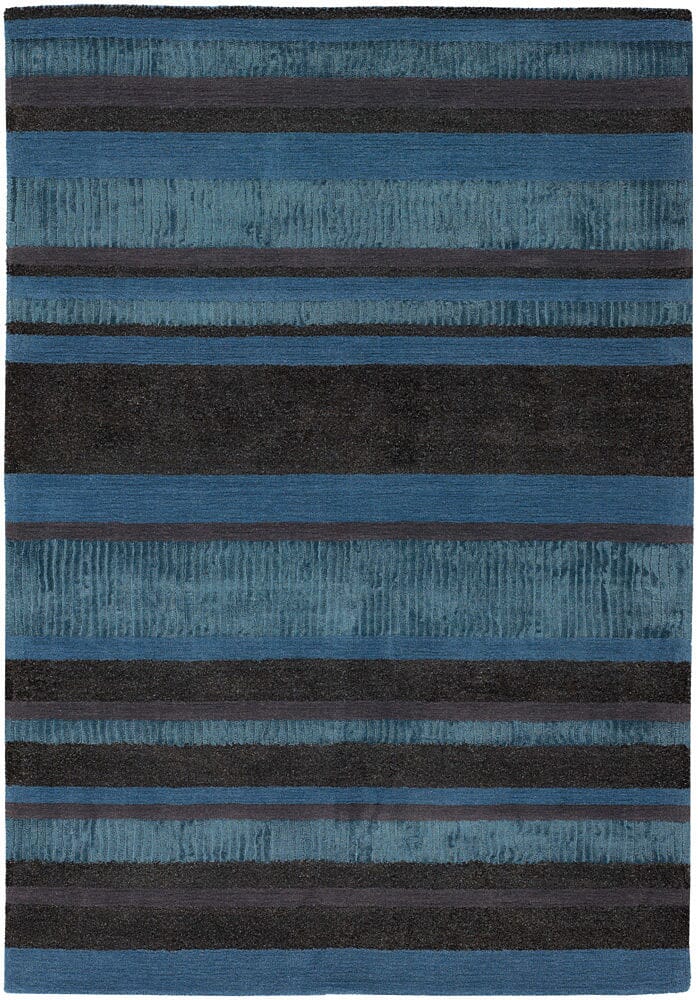 Chandra Amigo Ami30502 Blue Striped Area Rug