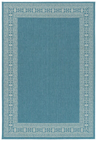 Kaleen Amalie Aml06-79 Light Blue Bordered Area Rug