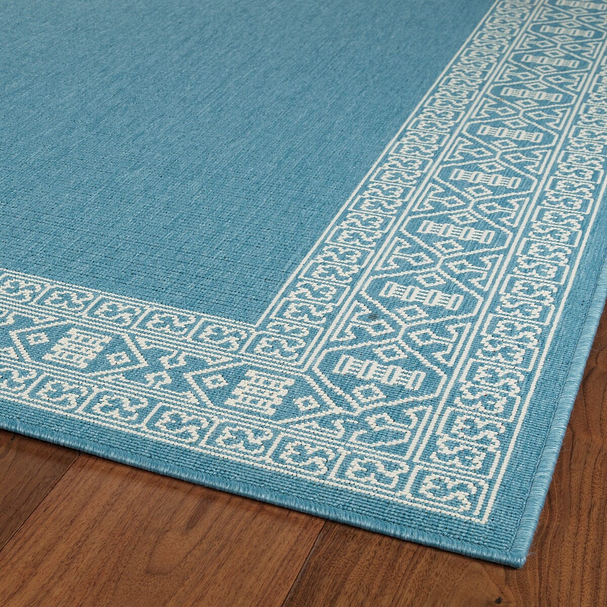 Kaleen Amalie Aml06-79 Light Blue Bordered Area Rug