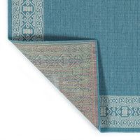 Kaleen Amalie Aml06-79 Light Blue Bordered Area Rug