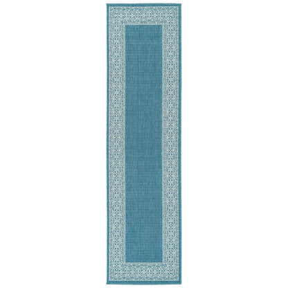 Kaleen Amalie Aml06-79 Light Blue Bordered Area Rug