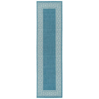 Kaleen Amalie Aml06-79 Light Blue Bordered Area Rug