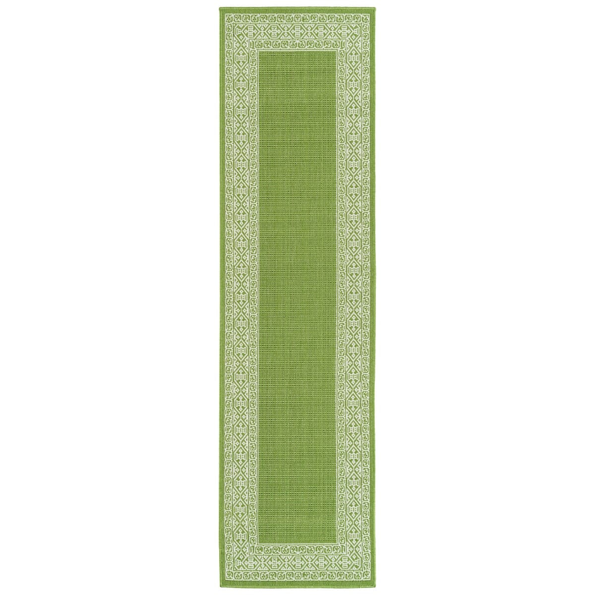 Kaleen Amalie Aml06-96 Lime Green Bordered Area Rug