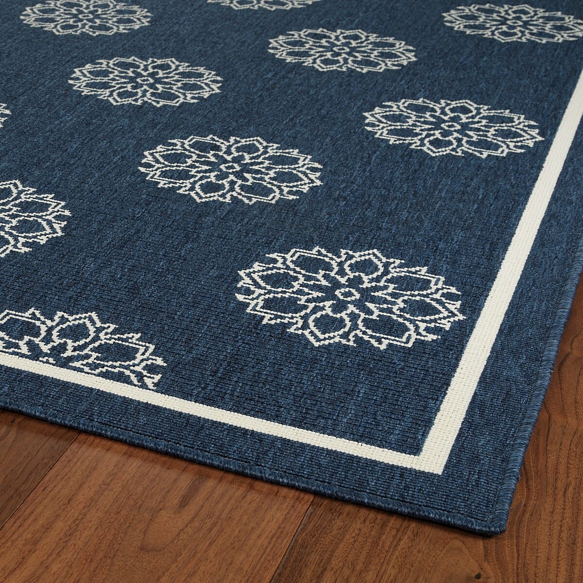 Kaleen Amalie Aml07-22 Navy Damask Area Rug