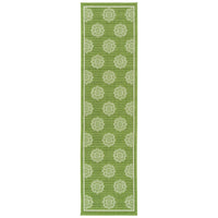 Kaleen Amalie Aml07-96 Lime Green Damask Area Rug