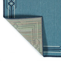 Kaleen Amalie Aml08-79 Light Blue Bordered Area Rug