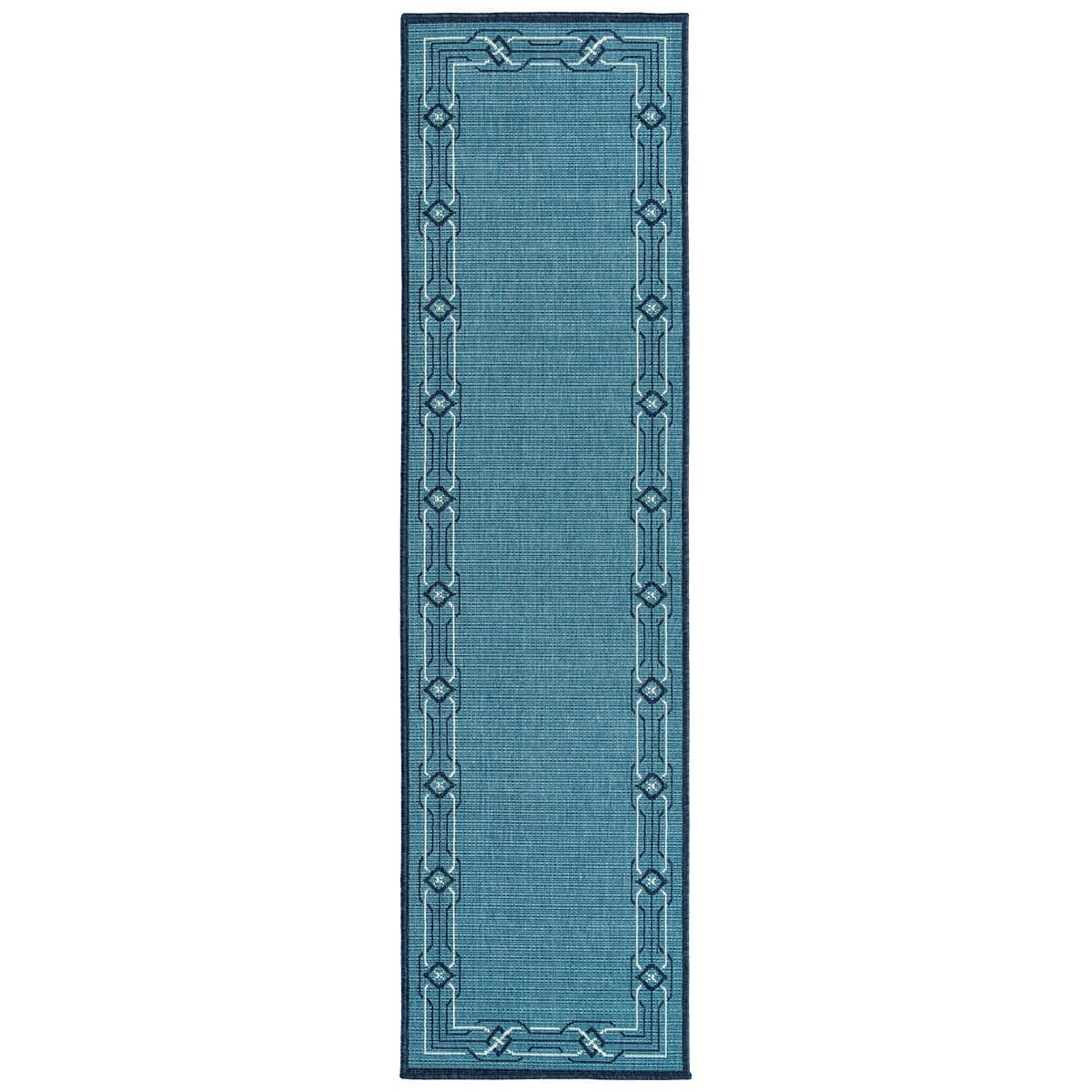 Kaleen Amalie Aml08-79 Light Blue Bordered Area Rug