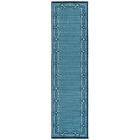 Kaleen Amalie Aml08-79 Light Blue Bordered Area Rug