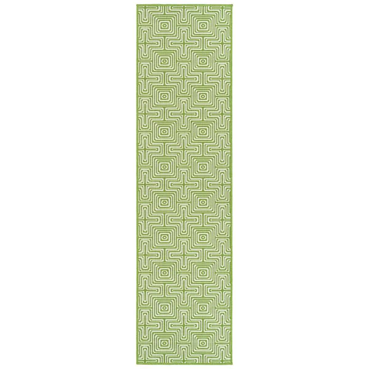 Kaleen Amalie Aml10-96 Lime Green Damask Area Rug