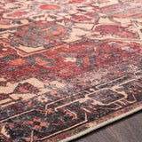 Surya Amelie Aml-2308 Rust, Dark Green, Butter, Denim Rugs.