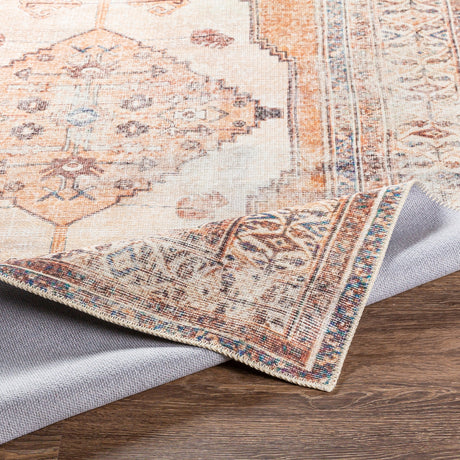 Surya Amelie Aml-2312 Camel, Wheat, Ivory, Dark Brown Rugs.