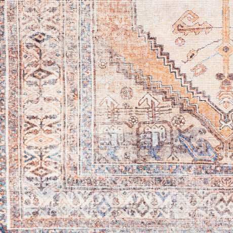 Surya Amelie Aml-2312 Camel, Wheat, Ivory, Dark Brown Rugs.